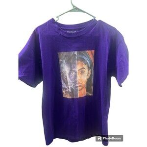 Bryant 24 T-Shirt‎ Purple Graphic Print Gildan Basketball Fan Apparel